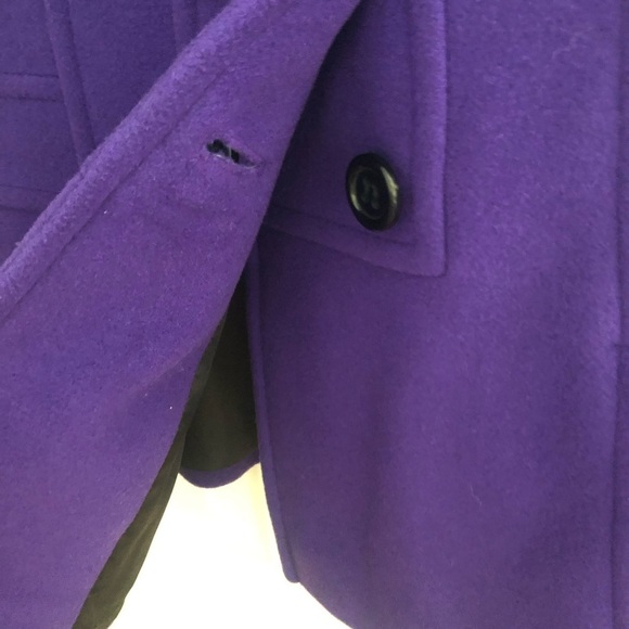 Wool Cashmere Double Breasted Size Medium Pea Coat - Picture 8 of 16